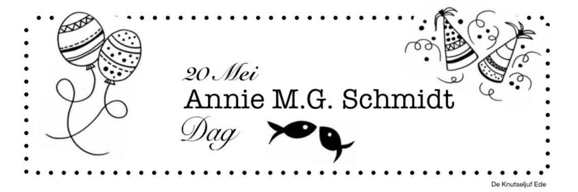 Annie M.G. Schmidt Dag - 20 Mei | De Knutseljuf ✂️🇳🇱