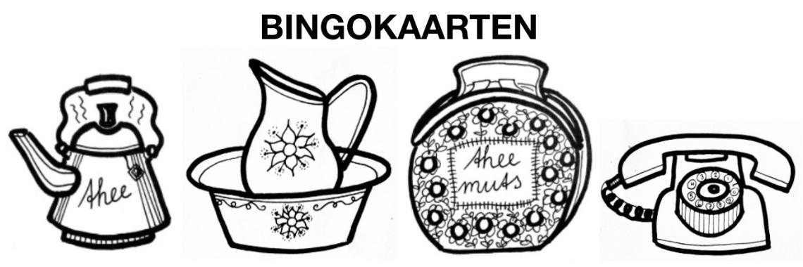 Bingokaarten Opa en Oma (om te printen, incl. controlevel) | De Knutseljuf ✂️🇳🇱