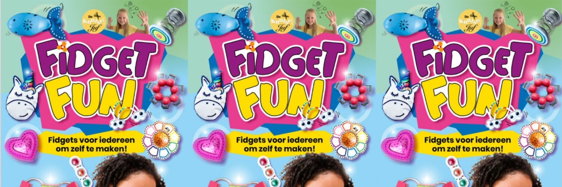 Boek Fidget Fun (De Knutseljuf Ede) | De Knutseljuf ✂️🇳🇱