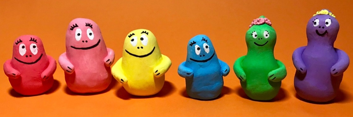 Creall Chalk Clay - klei je eigen Barbapapa stoepkrijt | De Knutseljuf ✂️🇳🇱