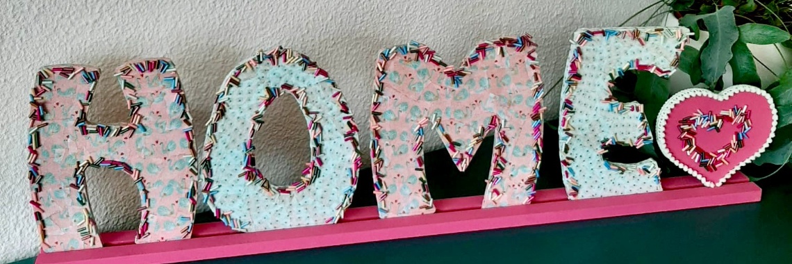 Decopatch letters HOME | De Knutseljuf ✂️🇳🇱