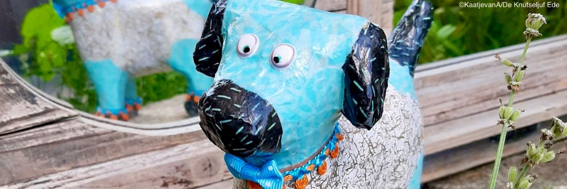 Decopatch papier-maché hondje | De Knutseljuf ✂️🇳🇱