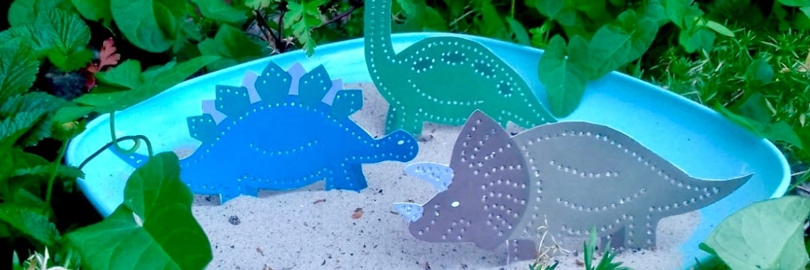 Dinosaurussen prikken | De Knutseljuf ✂️🇳🇱