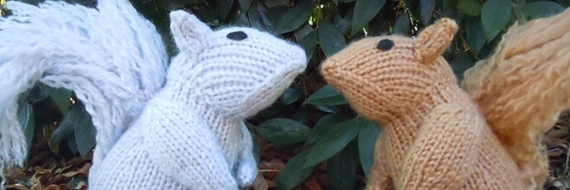 Eekhoorn breien - gratis breipatroon | De Knutseljuf ✂️🇳🇱