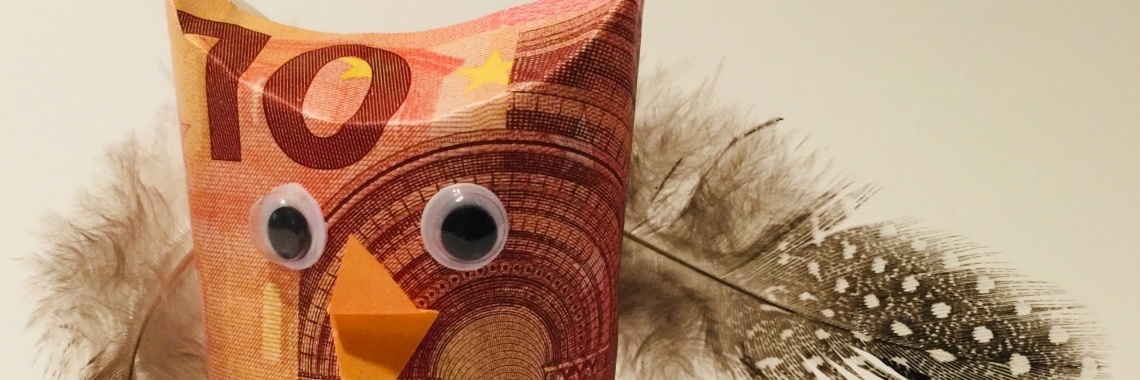An owl of 10 euros | De Knutseljuf ✂️🇳🇱