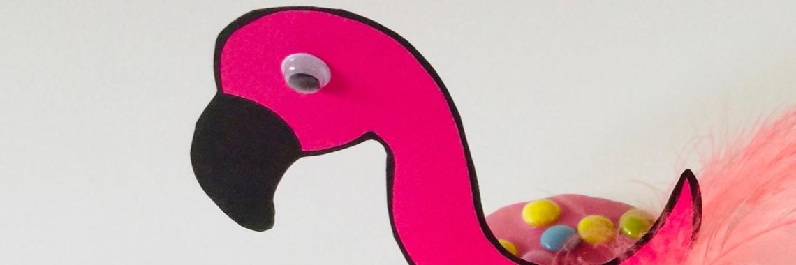 Flamingo roze koek traktatie | De Knutseljuf ✂️🇳🇱