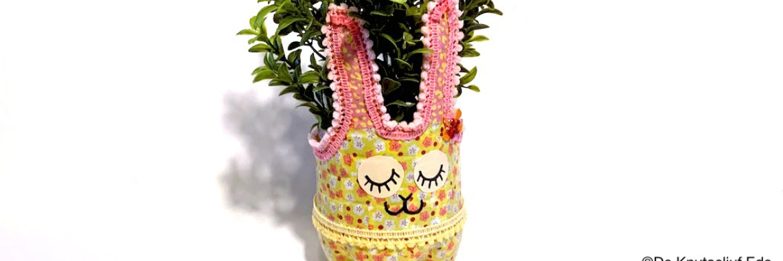 Flessenkonijntje | De Knutseljuf ✂️🇳🇱