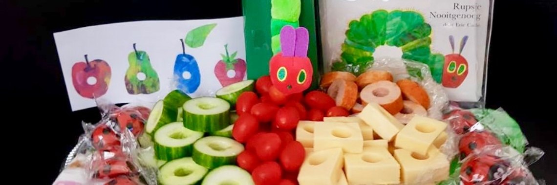 Gezonde kindertraktatie Rupsje Nooitgenoeg | De Knutseljuf ✂️🇳🇱