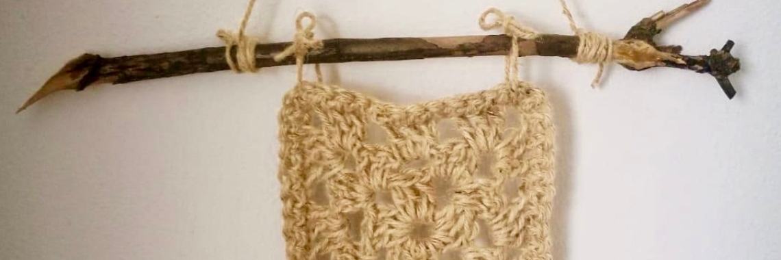 Gratis Haakpatroon Wandhanger van jute | De Knutseljuf ✂️🇳🇱