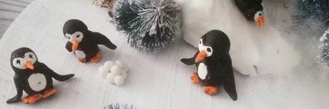 Hoe klei je een pinguin? | De Knutseljuf Ede ✂️🇳🇱