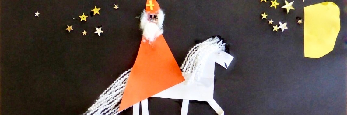 Sinterklaas van papier | De Knutseljuf ✂️🇳🇱