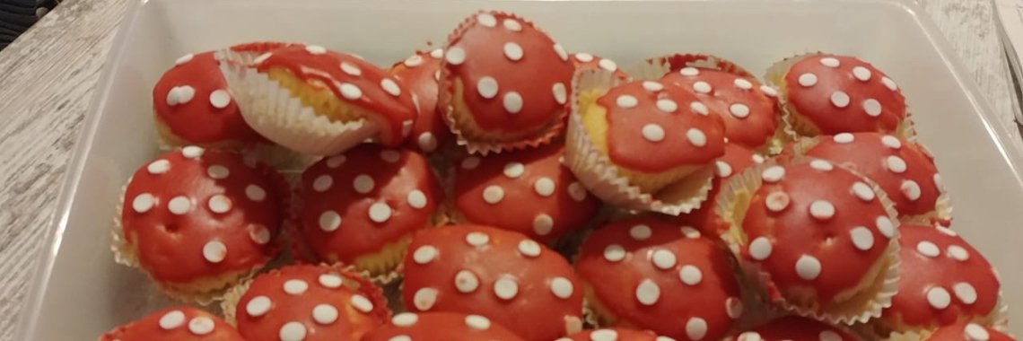 버섯 케이크 | De Knutseljuf ✂️🇳🇱