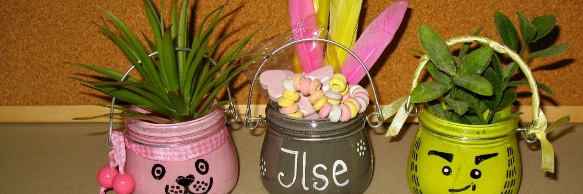 Tekenen op glazen potjes | De Knutseljuf ✂️🇳🇱