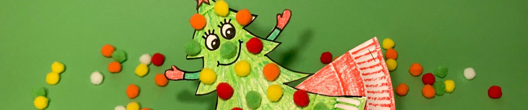 Noel Sallanan Noel Ağacı Ponponlu | De Knutseljuf ✂️🇳🇱