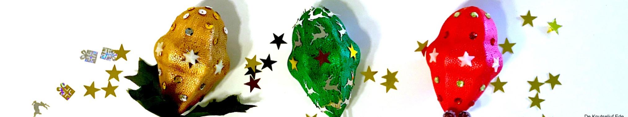 Kerstballen op stokjes | De Knutseljuf ✂️🇳🇱