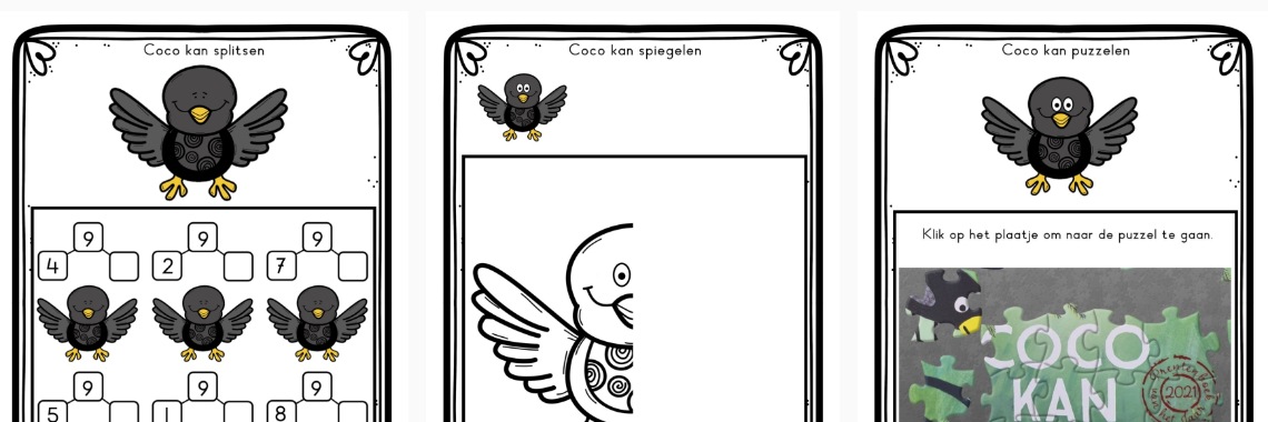 Lesmateriaal Coco kan het! | De Knutseljuf ✂️🇳🇱