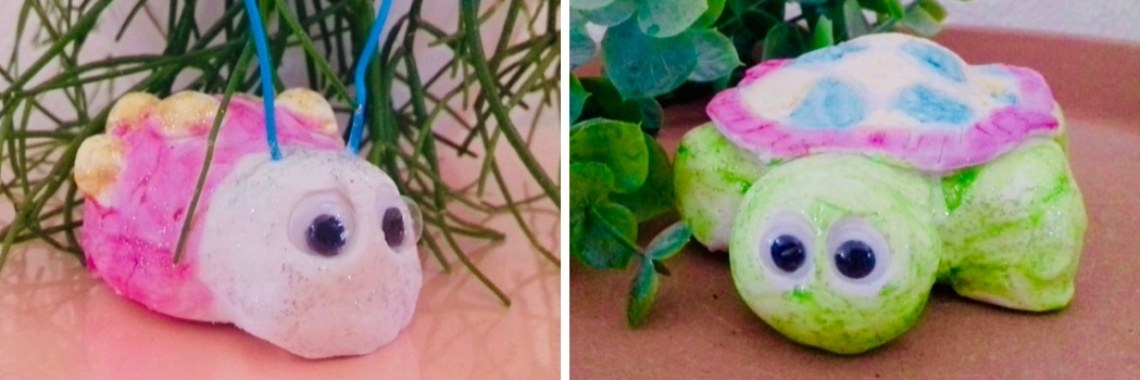 Lieveheersbeestje en schildpadje kleien | De Knutseljuf ✂️🇳🇱