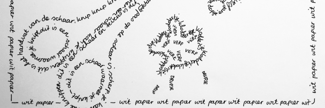 Hoe werkt een Kalligram tekening? | De Knutseljuf ✂️🇳🇱