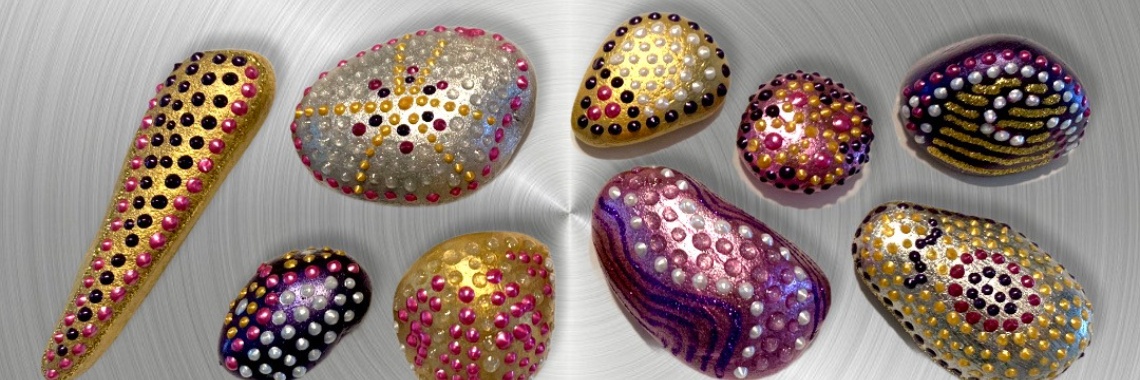 Metallic Stenen met halve parels | De Knutseljuf ✂️🇳🇱