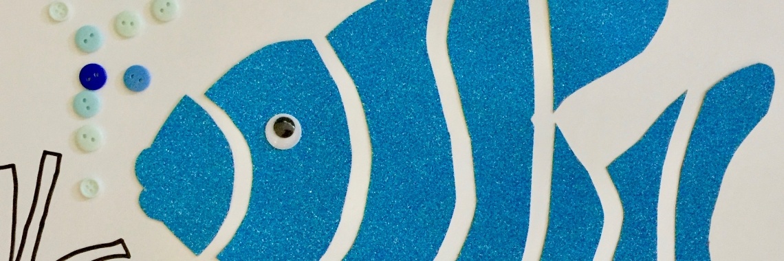 De mooiste glitter vis van de zee | De Knutseljuf ✂️🇳🇱