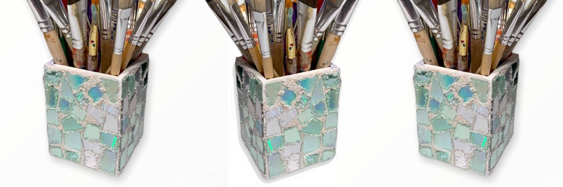 Mosaics with (old) CDs | De Knutseljuf ✂️🇳🇱