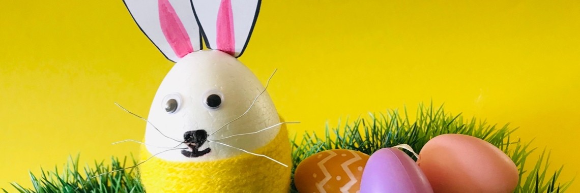 Paashaasje van styropor ei | De Knutseljuf ✂️🇳🇱