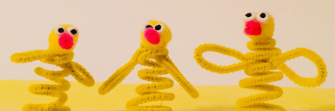 Paashaasjes en paaskuikentjes van chenilledraad - Pasen Voorjaar | De Knutseljuf ✂️🇳🇱