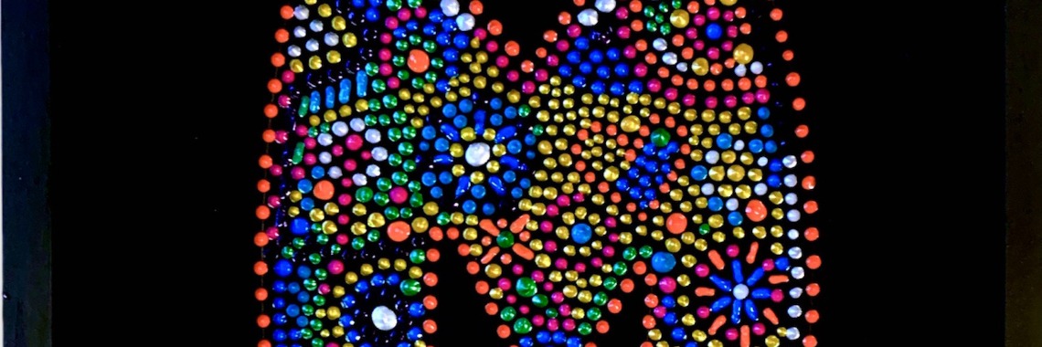 Parelstippen letter spaarpot | De Knutseljuf ✂️🇳🇱