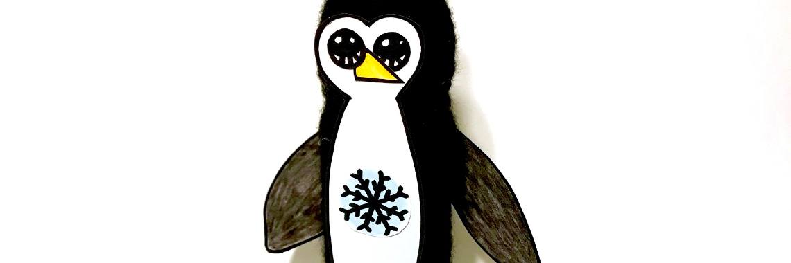 Pinguin van wol en plastic flesje | De Knutseljuf ✂️🇳🇱