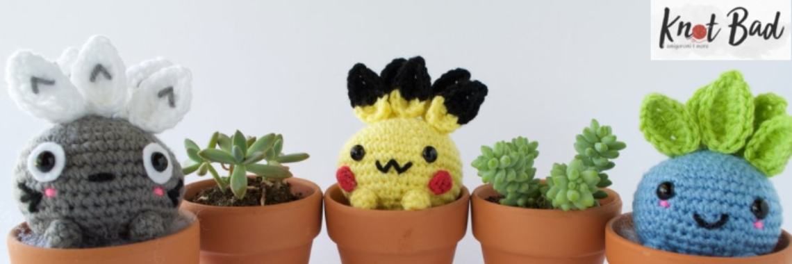Pokemon Gratis Haakpatronen! Design: Vincent - Knot Bad (USA) | De Knutseljuf ✂️🇳🇱