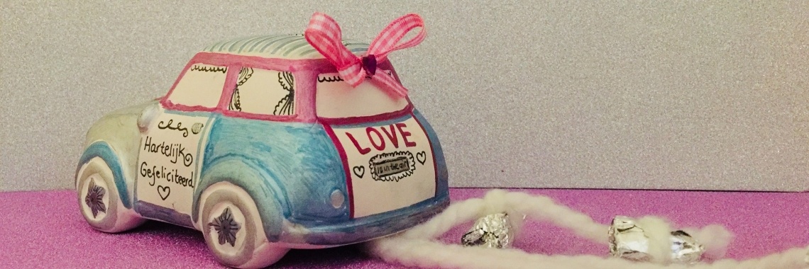 Hucha de coche para boda | De Knutseljuf ✂️🇳🇱