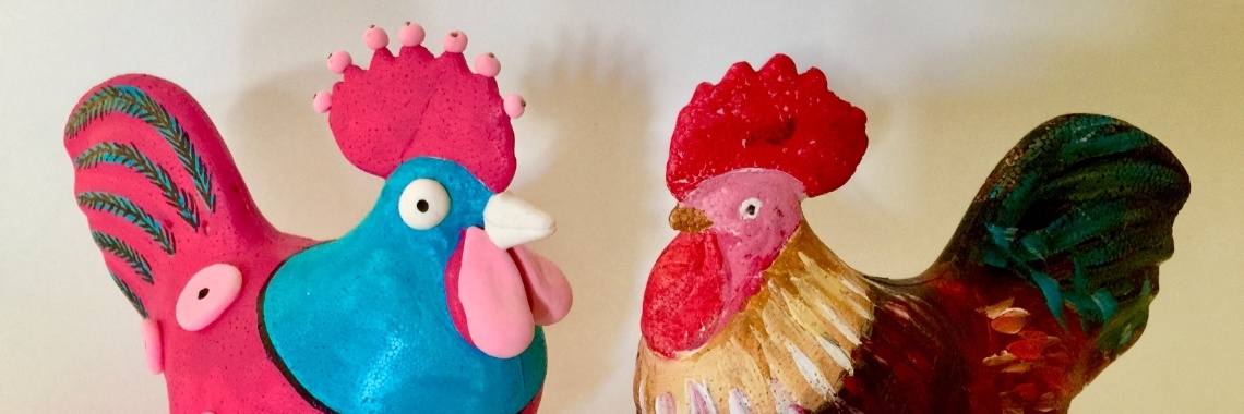 Styropor kippen en haantjes versieren | De Knutseljuf ✂️🇳🇱