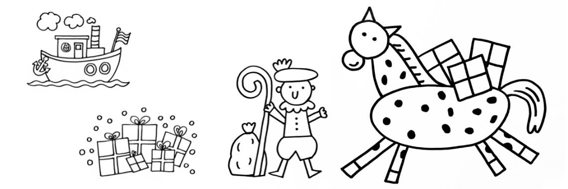 Sinterklaas kleurplaten | De Knutseljuf ✂️🇳🇱