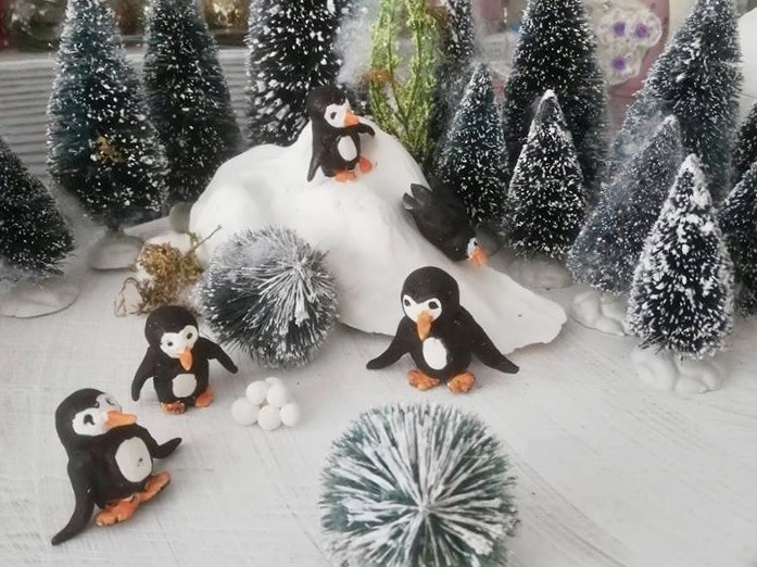 Fimo Kids Penguin Modelling Kit