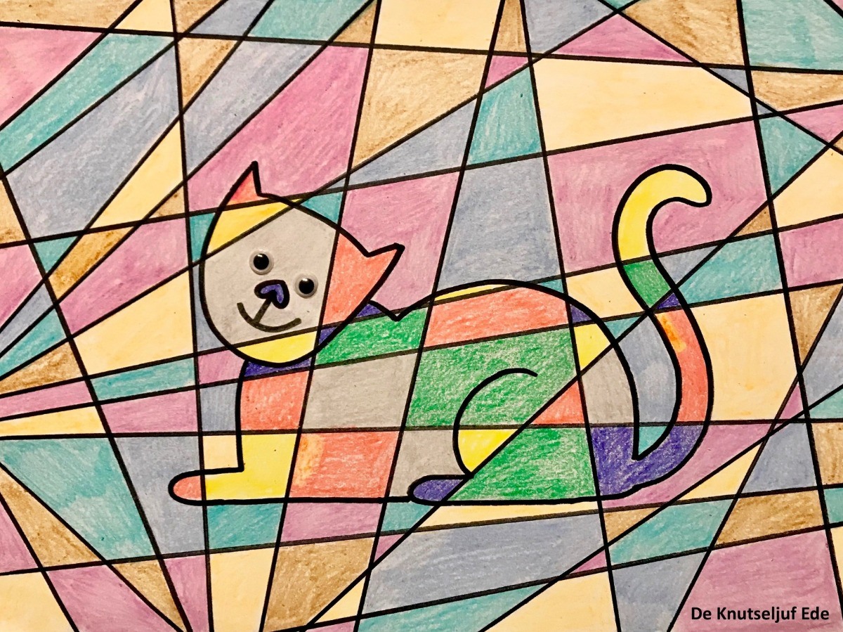 speel piano Doctor in de filosofie ondernemer Mozaiek tekenen en kleuren
