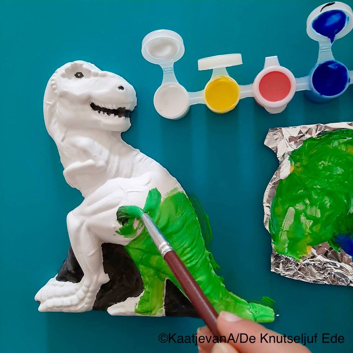 Vierde fles nul Gips gieten Dinosaurus in 3D - SES Creative