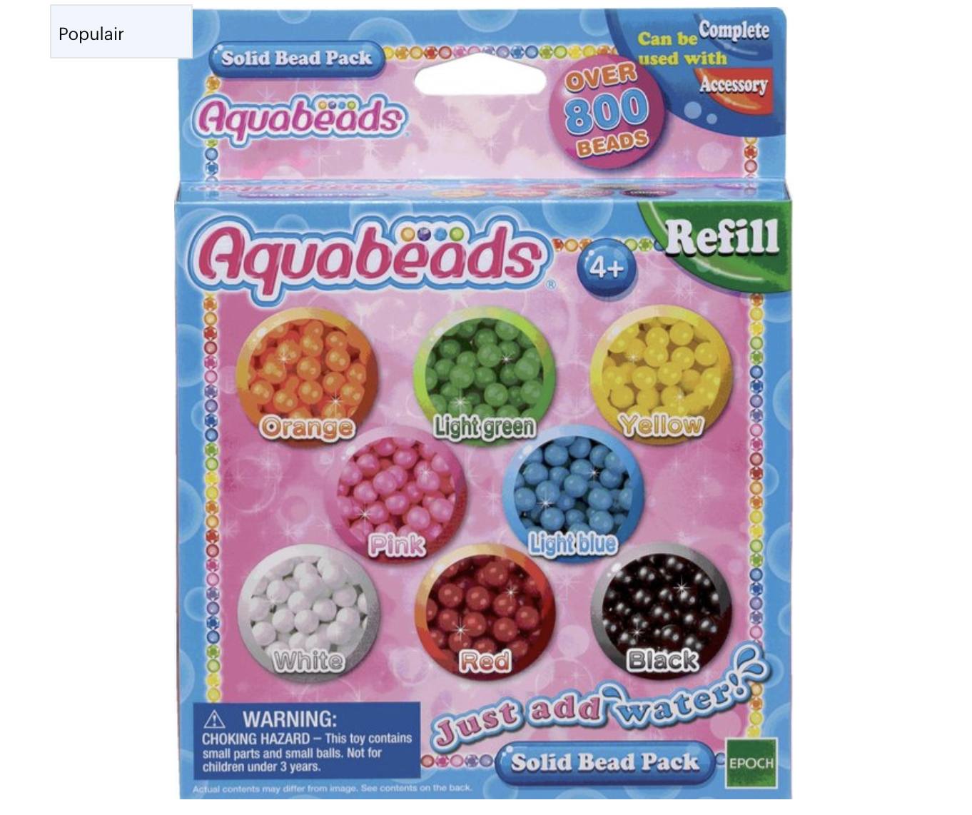 Aquabeads - Pastel Solid Bead Pack