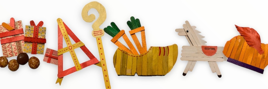 Sinterklaas crafting with popsicle sticks | De Knutseljuf ✂️🇳🇱