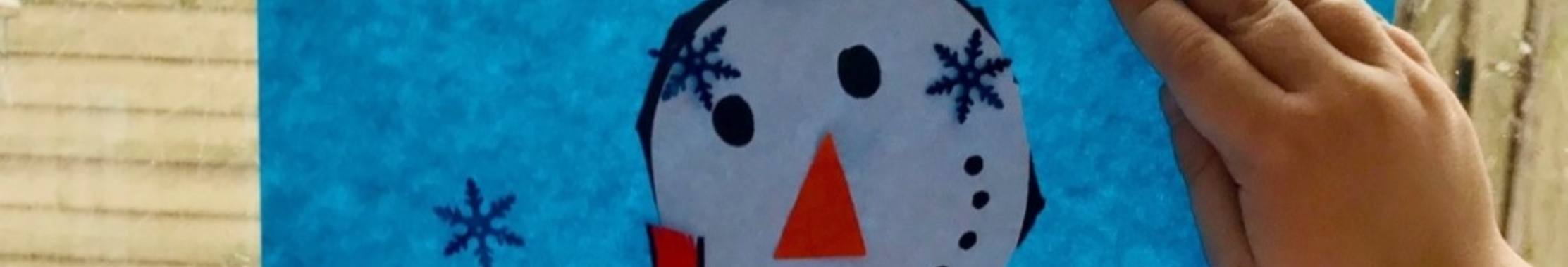 Sneeuwpop knutselen van papier met peuters | De Knutseljuf ✂️🇳🇱