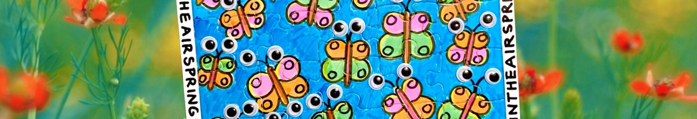 Maak van een blanco puzzel een vrolijke Lente puzzel! | De Knutseljuf ✂️🇳🇱