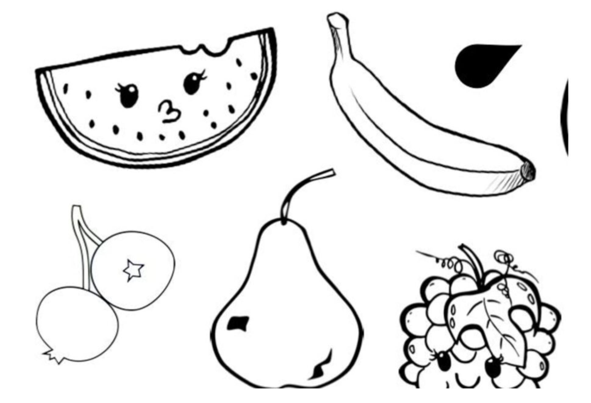 Block poster Fruit - Yoors