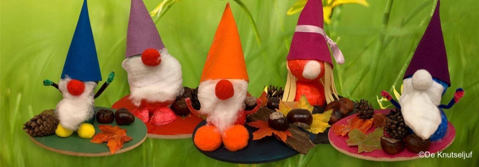 Gnoom knutselen met piepschuim ballen | De Knutseljuf ✂️🇳🇱