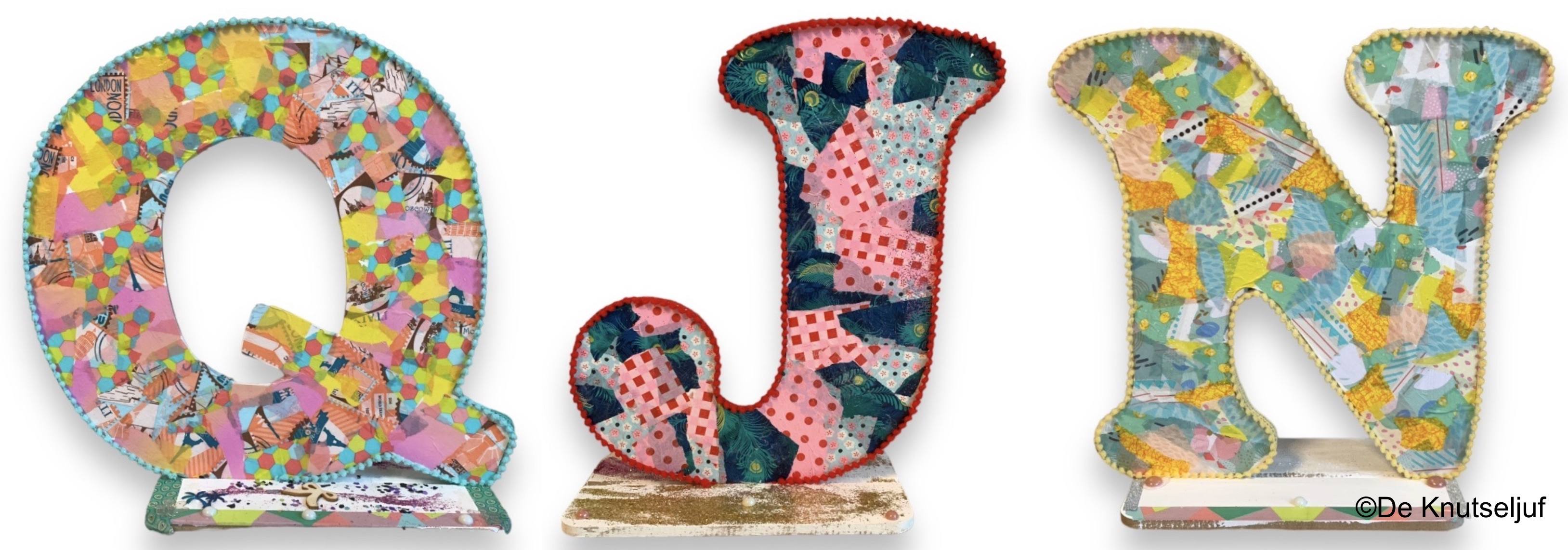 Decopatch je eigen voorletter op je kinderfeestje | De Knutseljuf ✂️🇳🇱