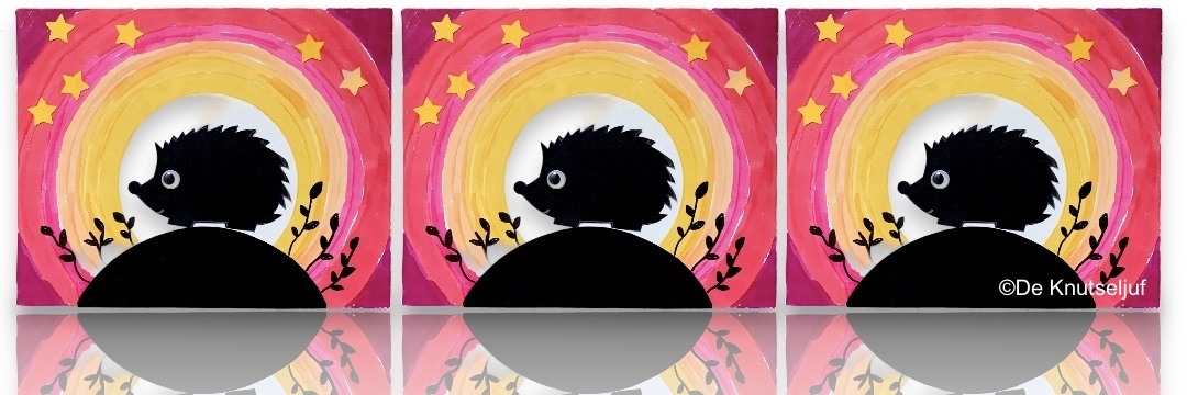 Silhouette Bosdieren | De Knutseljuf ✂️🇳🇱