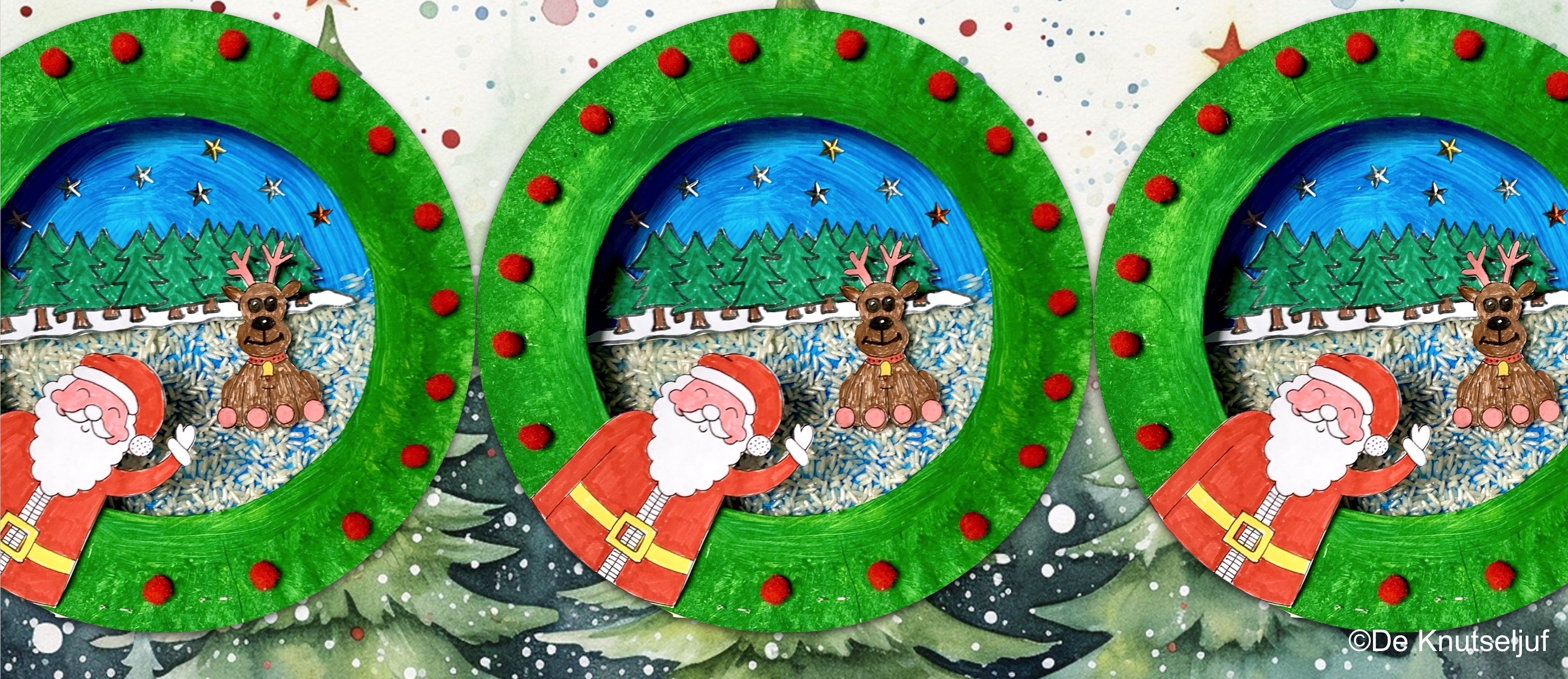 Kersttafereel in 3D | De Knutseljuf ✂️🇳🇱