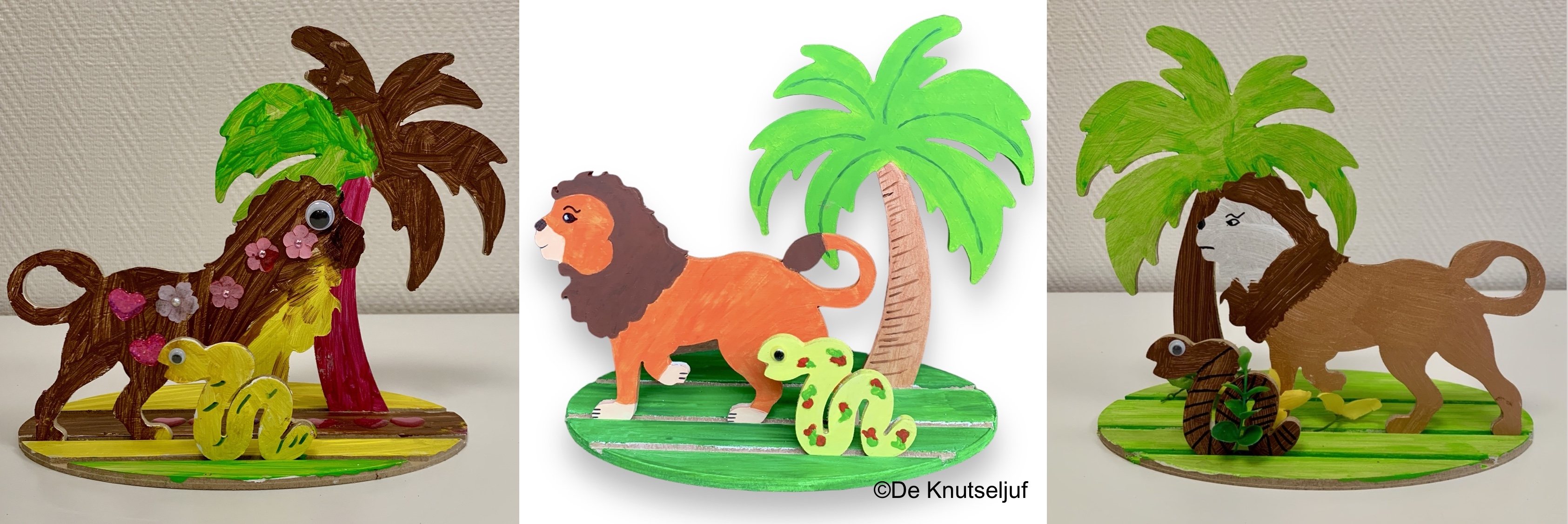 Leeuw in Jungle knutselen | De Knutseljuf ✂️🇳🇱