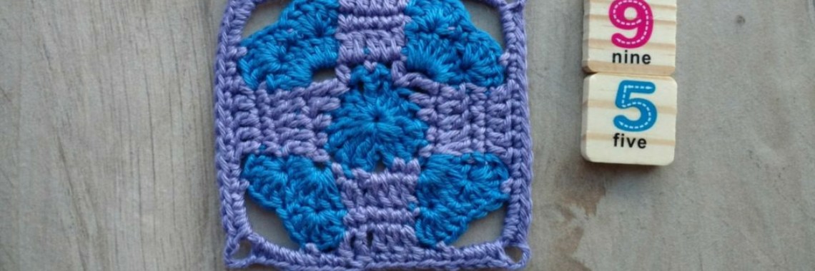 dag 95-365 dagen granny square haken  | caro.sael