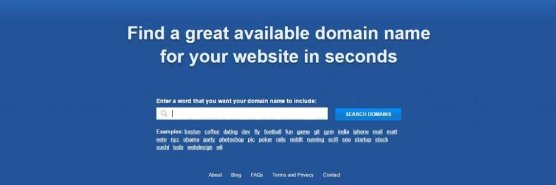 Een goede domeinnaam kiezen? Gebruik de domeinnaam generator. | Yoors Landing Pages