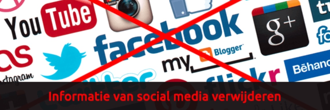 Sociale Media maakt je ellendig. Zo kun je je accounts verwijderen. | Yoors Landing Pages