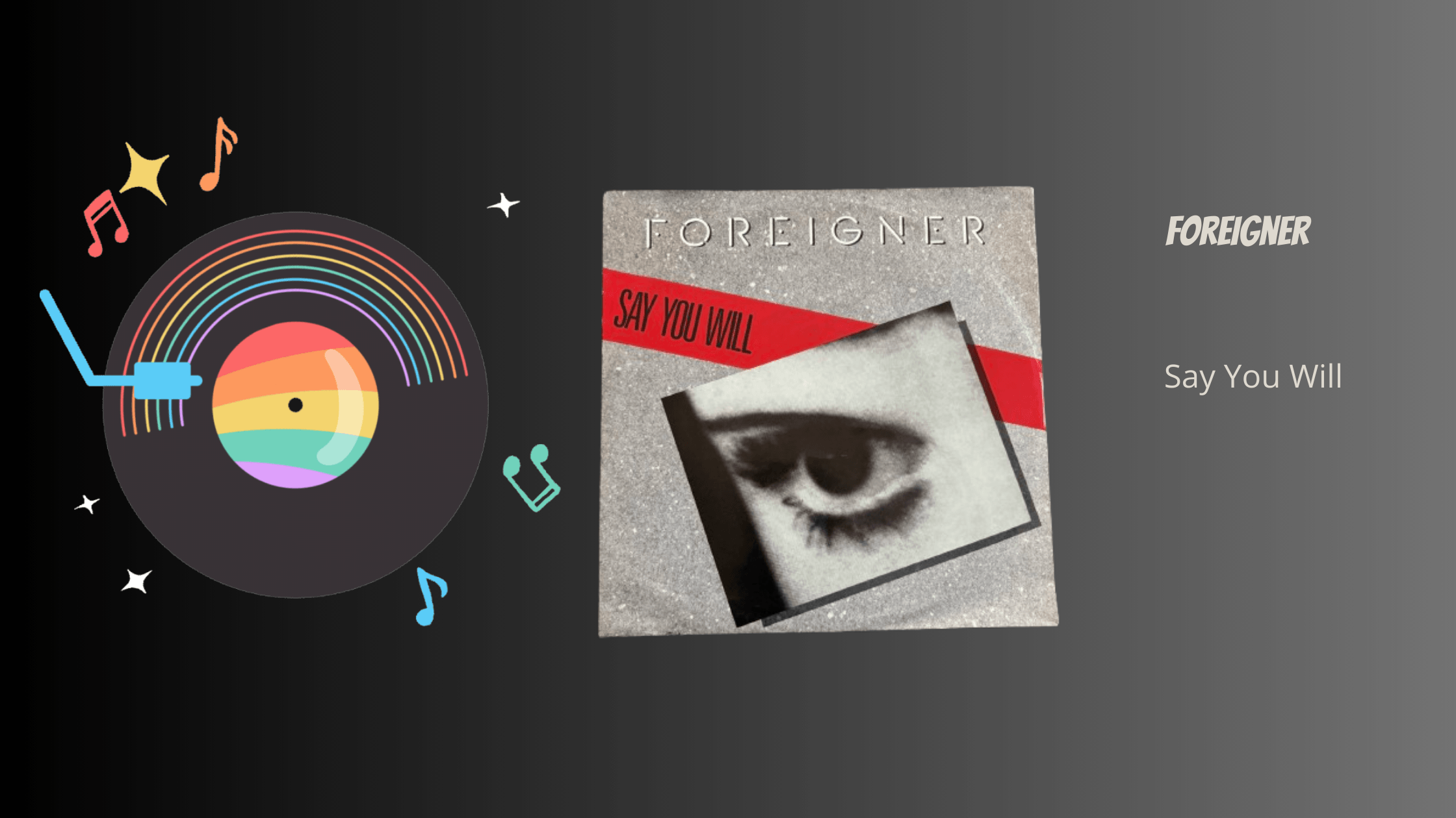 Foreigner - Say You Will | Muziek